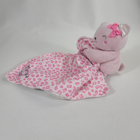 Child Of Mine By Carters Mommy's Cutie Kitty Cat Leopard Lovey Security Blanket - Picture 8 of 14